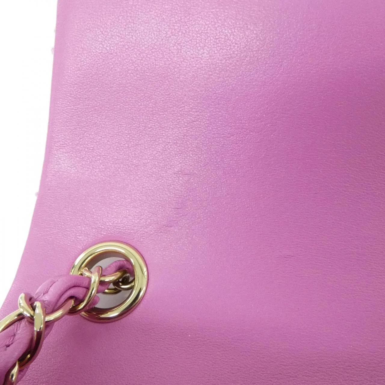 CHANEL Boy Chanel 69900 Shoulder Tweed Purple Tweed Rank A - Thumbnail 7