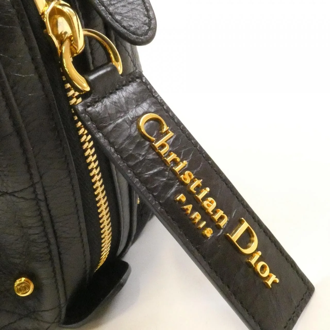 DIOR M2416UJVC Shoulder 黑色 中古品B - 縮圖 4