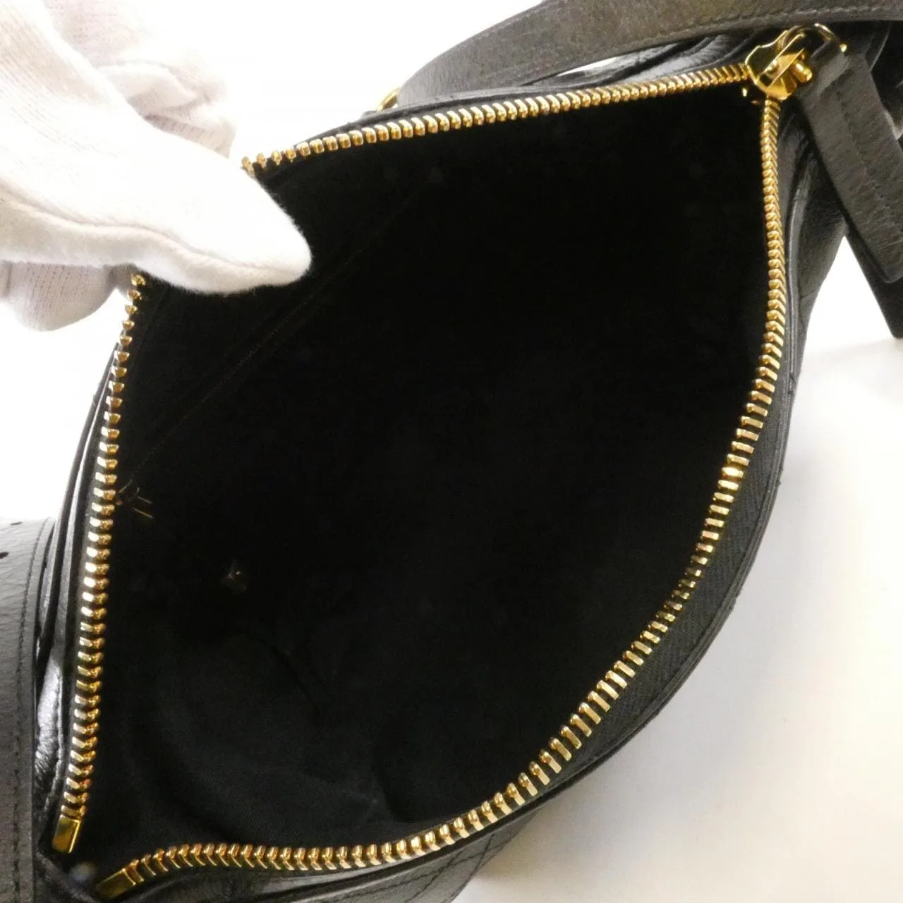 DIOR M2416UJVC Shoulder 黑色 中古品B - 縮圖 6