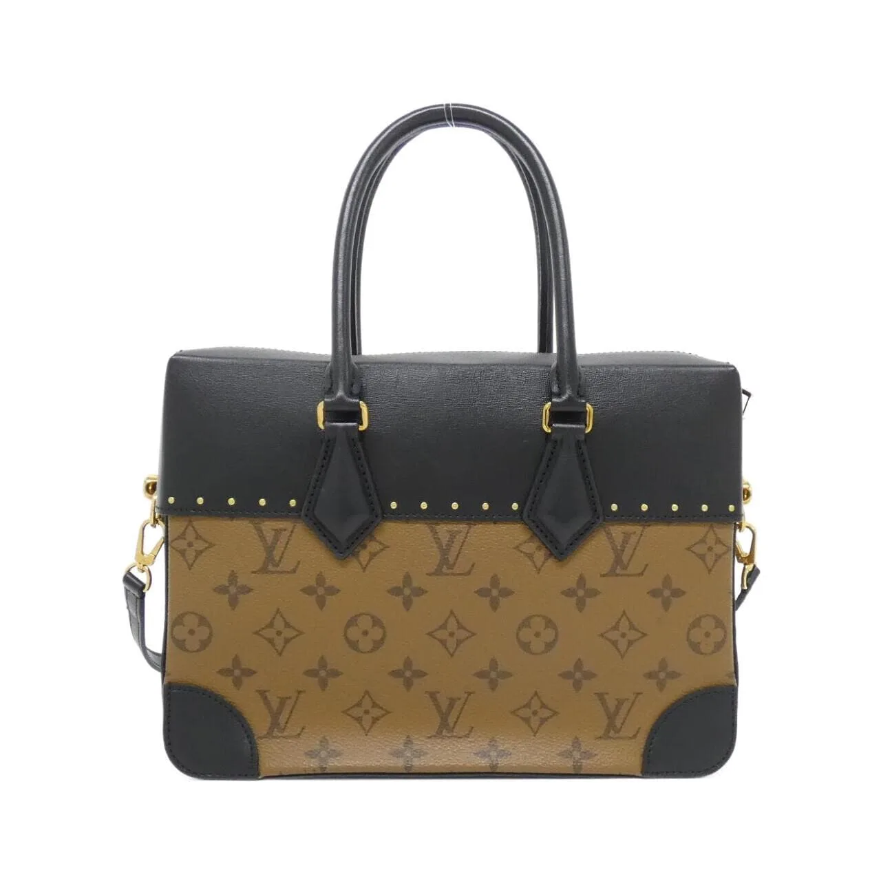 LOUIS VUITTON M43595 Handbag Monogram Black Monogram Rank A - Thumbnail 2