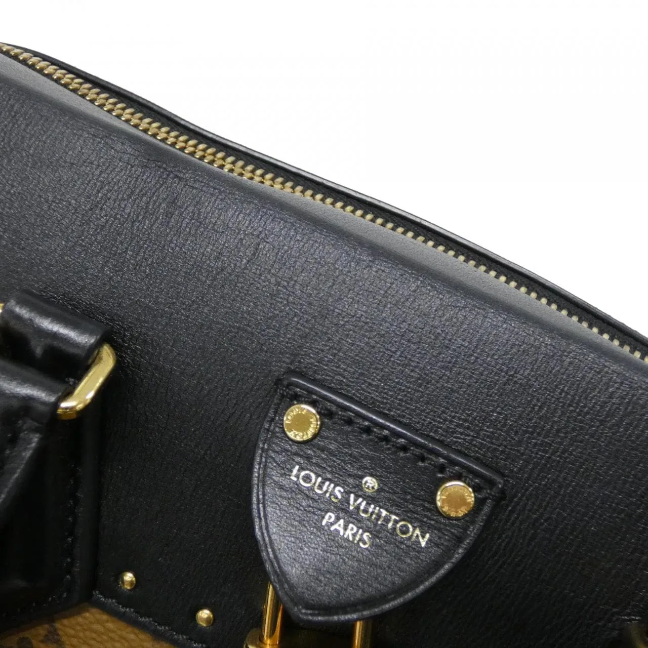 LOUIS VUITTON M43595 Handbag Monogram Black Monogram Rank A - Thumbnail 6