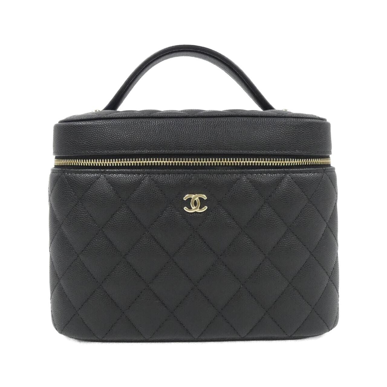 CHANEL Timeless Classic AP2573 Handbag Grained Calfskin Black