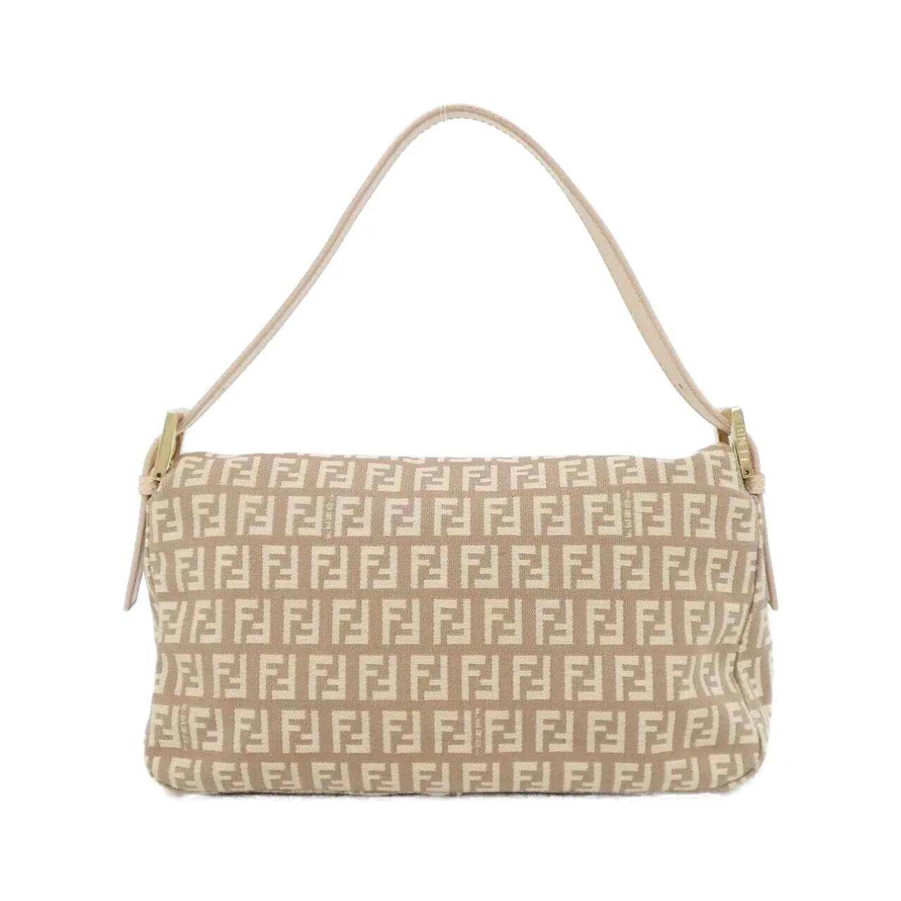 FENDI Baguette 8BR003 LPN Shoulder Canvas 粉色 帆布 中古品A - 縮圖 2