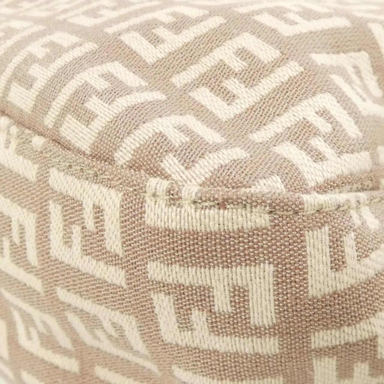 FENDI Baguette 8BR003 LPN Shoulder Canvas 粉色 帆布 中古品A - 縮圖 3