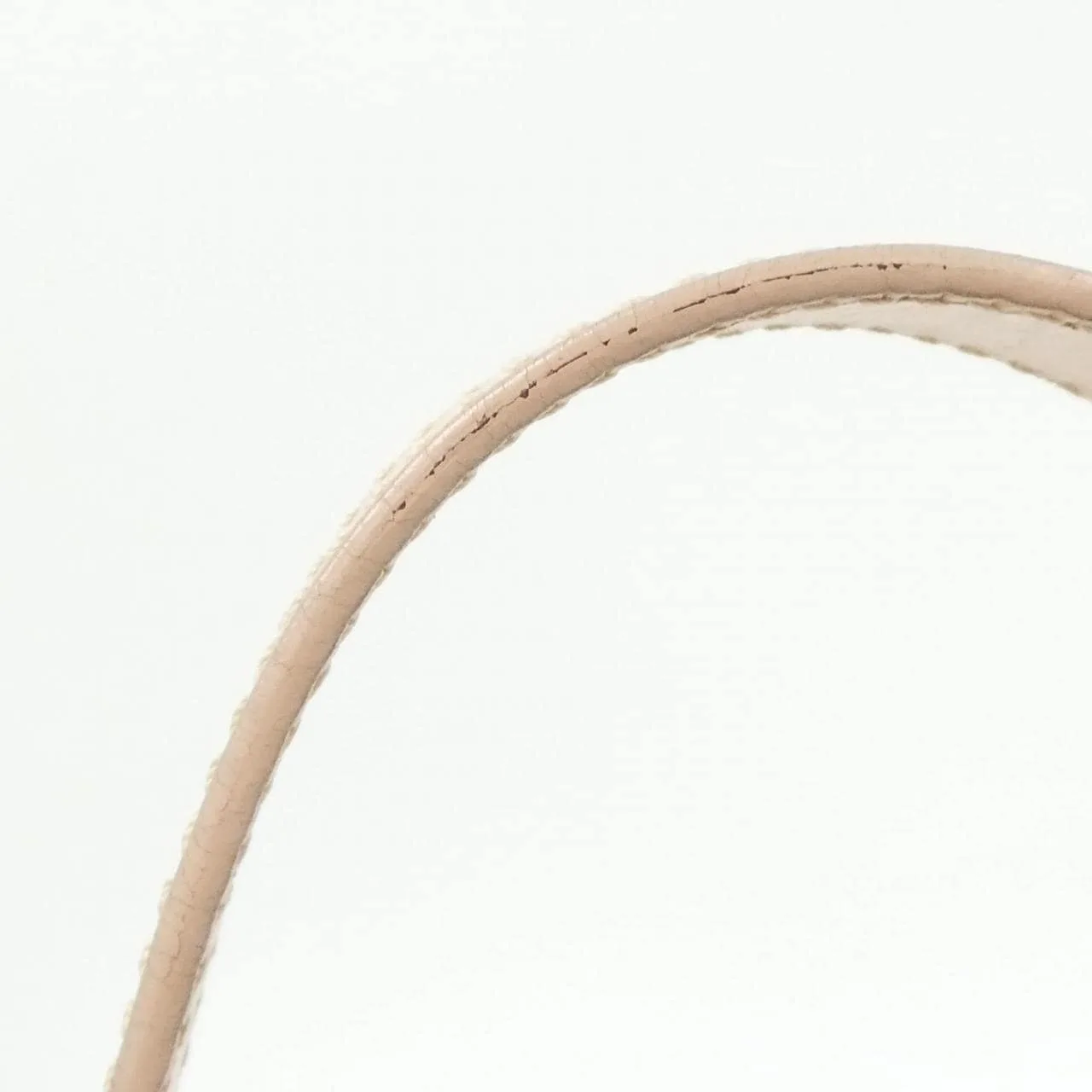 FENDI Baguette 8BR003 LPN Shoulder Canvas 粉色 帆布 中古品A - 縮圖 9