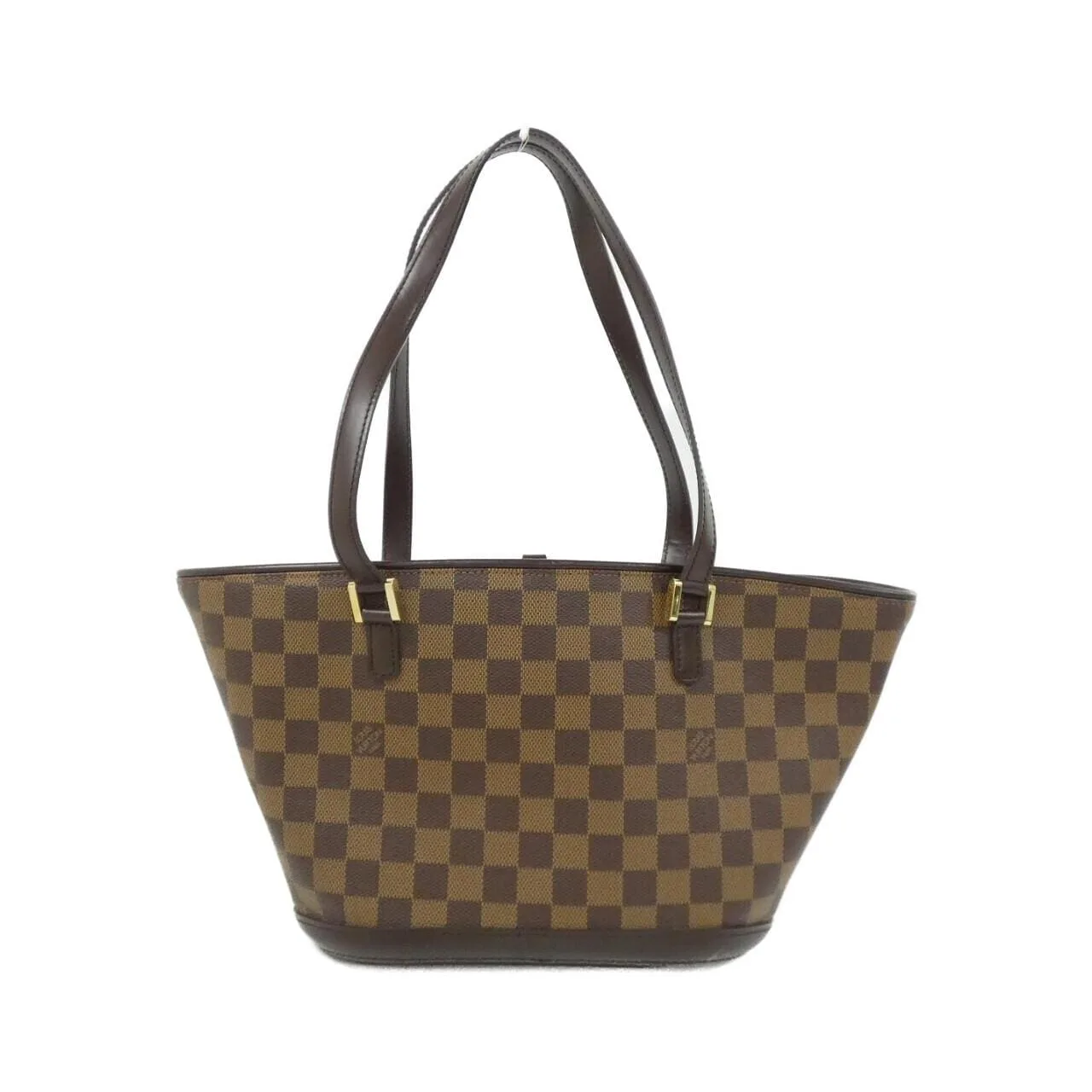 LOUIS VUITTON N51121 Handbag Damier 黑色 Damier 中古品A - 縮圖 2