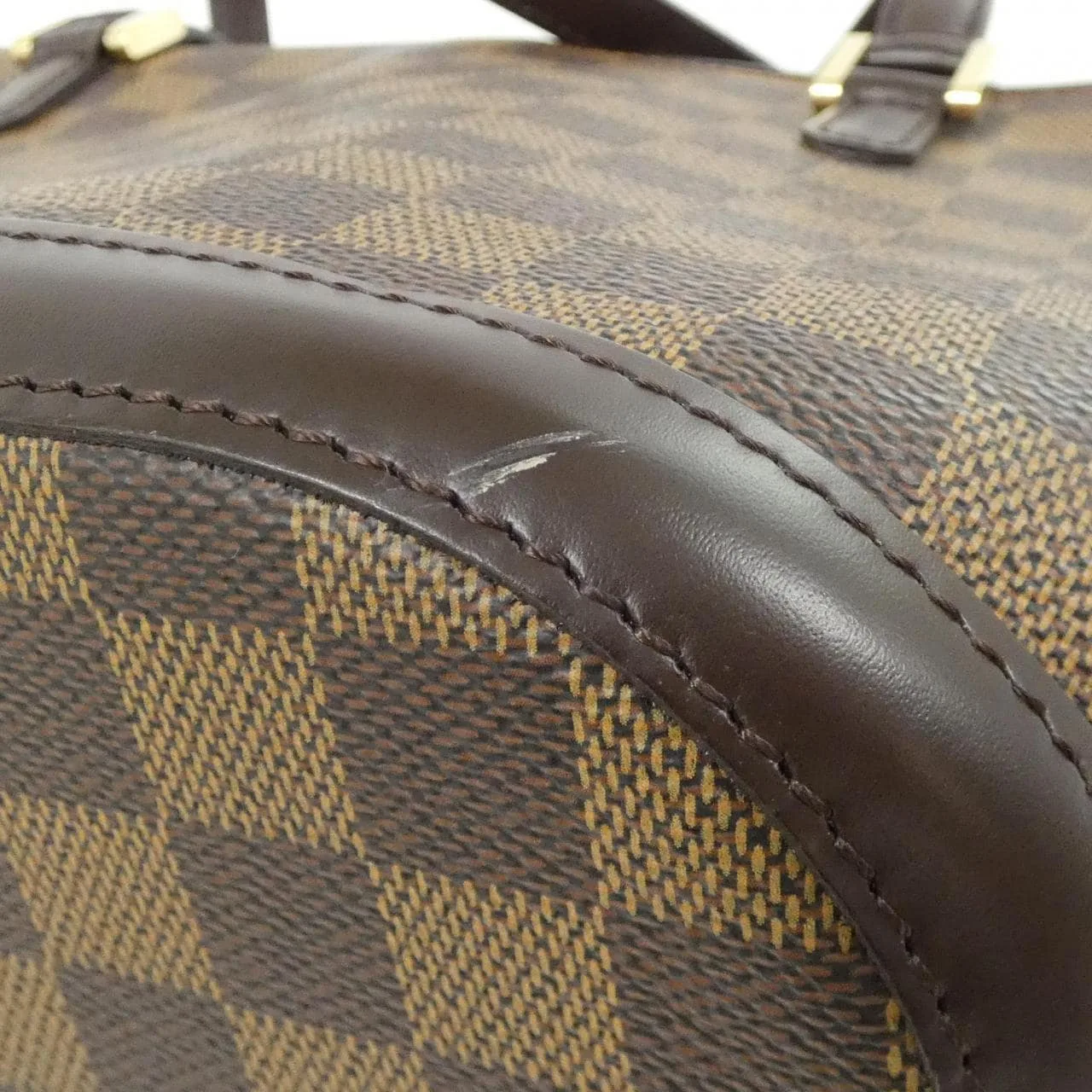 LOUIS VUITTON N51121 Handbag Damier 黑色 Damier 中古品A - 縮圖 3