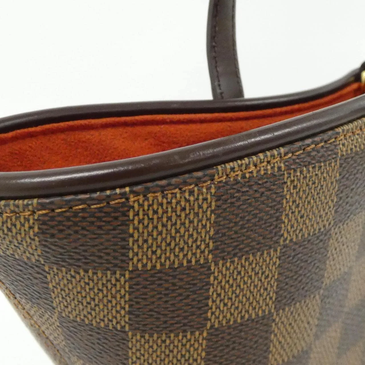 LOUIS VUITTON N51121 Handbag Damier 黑色 Damier 中古品A - 縮圖 5