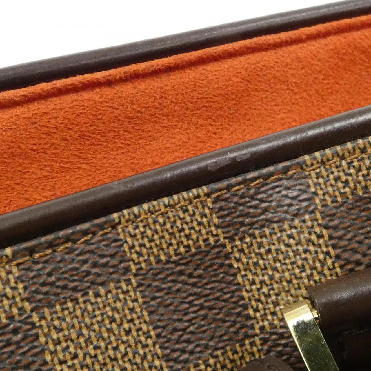 LOUIS VUITTON N51121 Handbag Damier 黑色 Damier 中古品A - 縮圖 7