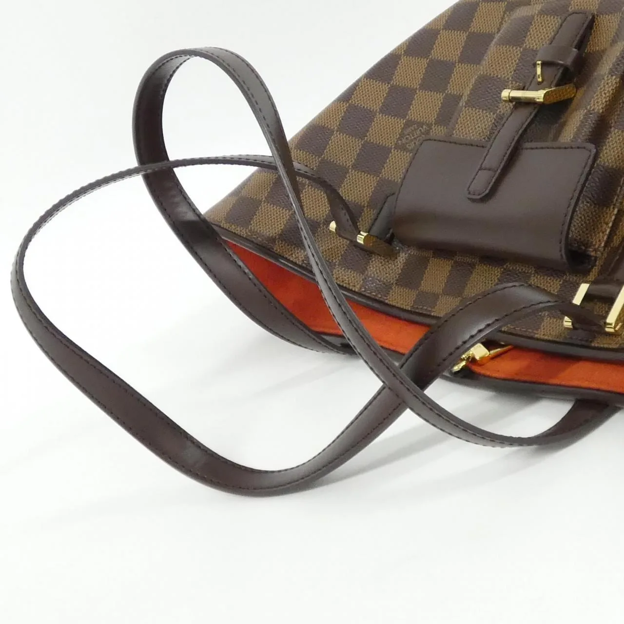 LOUIS VUITTON N51121 Handbag Damier 黑色 Damier 中古品A - 縮圖 8