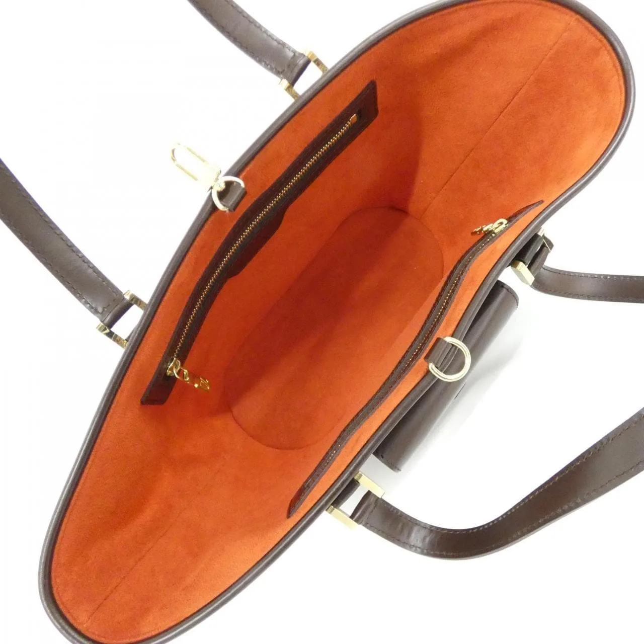 LOUIS VUITTON N51121 Handbag Damier 黑色 Damier 中古品A - 縮圖 9