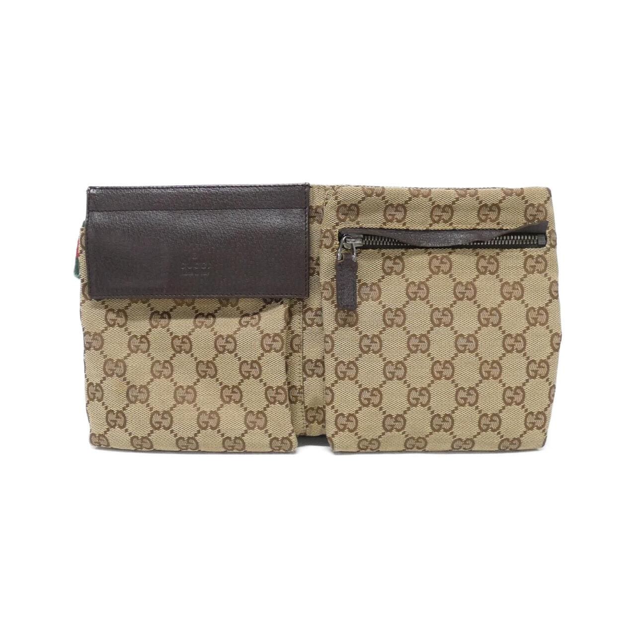 GUCCI 28566 F4FOR Belt Bag Canvas