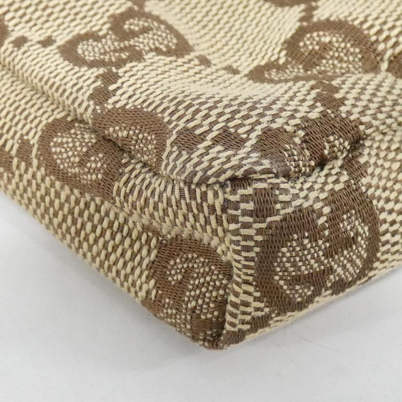 GUCCI 28566 F4FOR Belt Bag Canvas 米色 帆布 中古品A - 縮圖 3