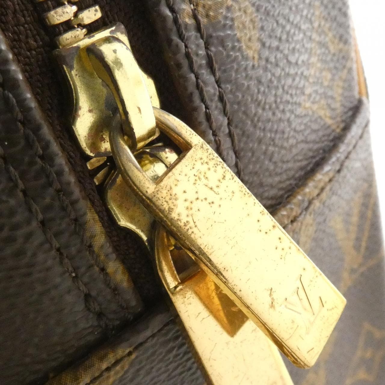 LOUIS VUITTON M51181 Shoulder Monogram 黑色 Monogram 中古品B - 縮圖 5