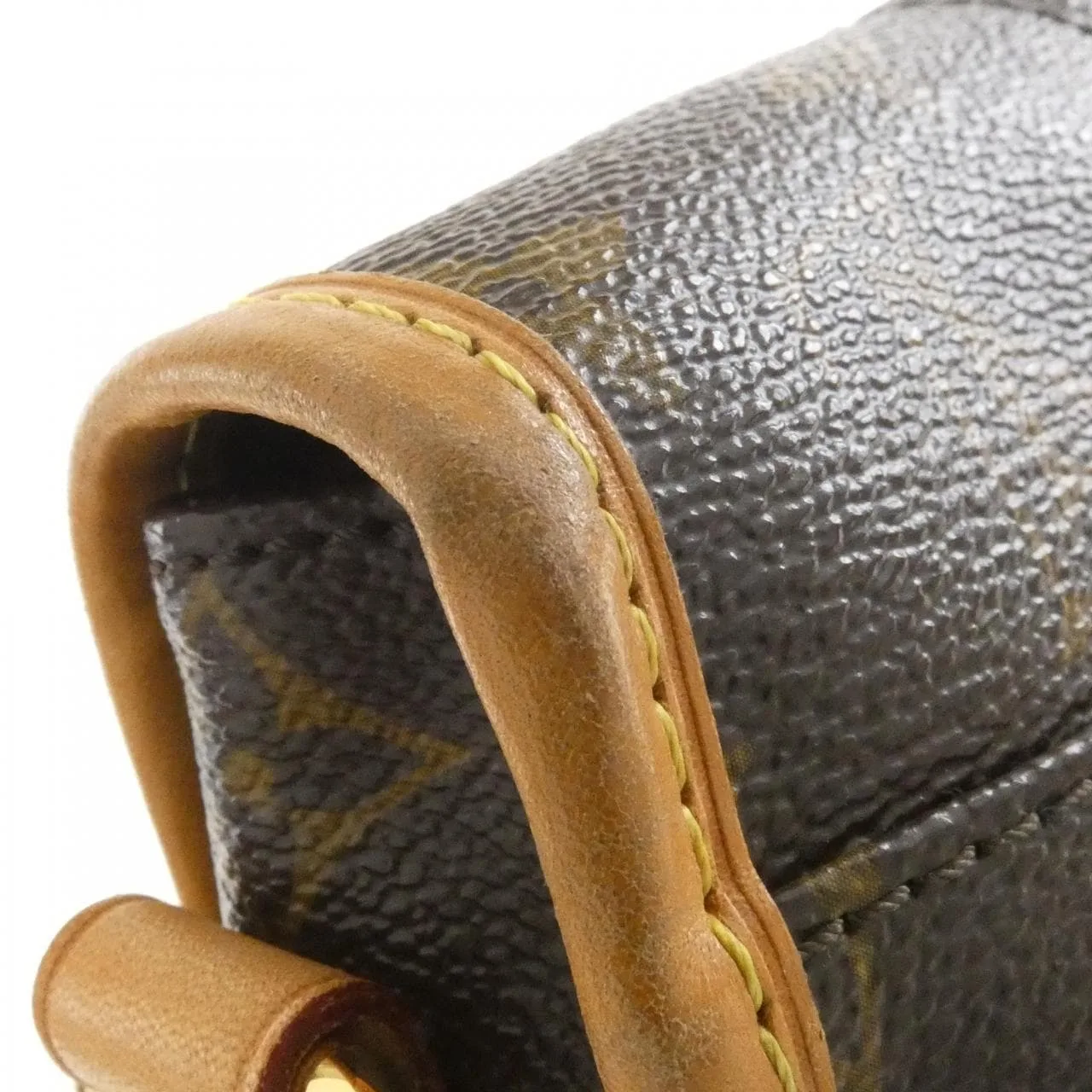 LOUIS VUITTON M40474 Shoulder Monogram 黑色 Monogram 中古品B - 縮圖 5