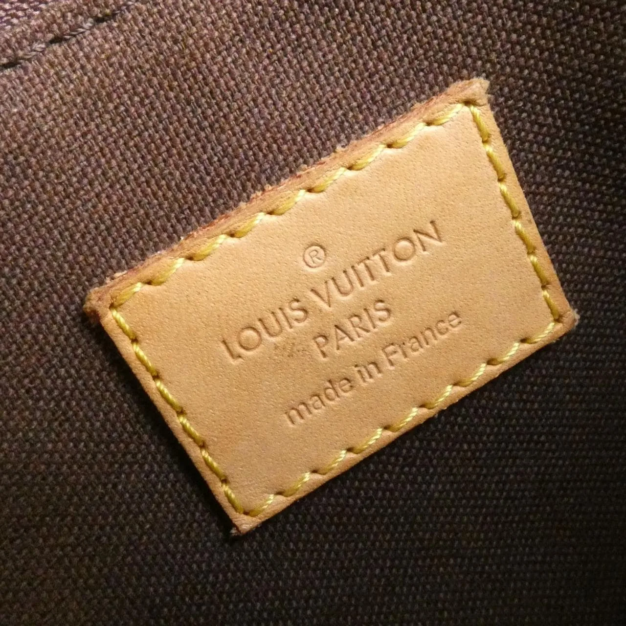 LOUIS VUITTON M40474 Shoulder Monogram 黑色 Monogram 中古品B - 縮圖 10