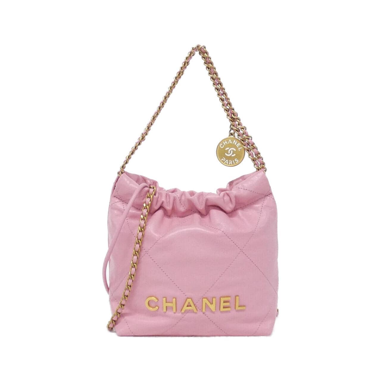 CHANEL Chanel 22 AS3980 Handbag Pink