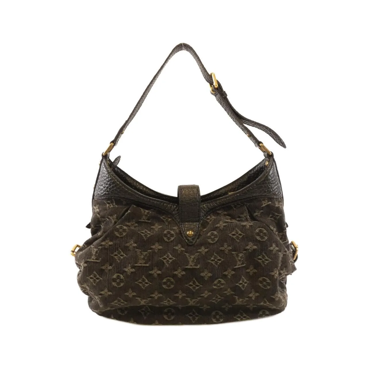 LOUIS VUITTON M95608 Shoulder Monogram Black Monogram Rank B - Thumbnail 2