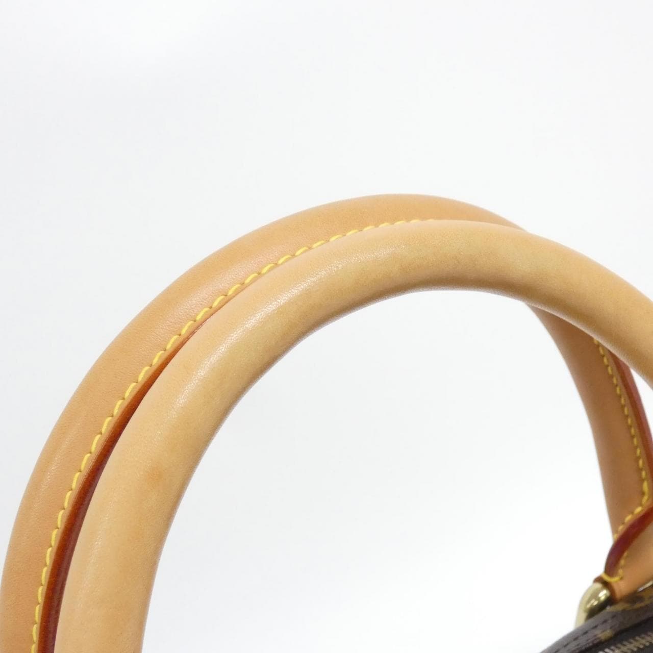 LOUIS VUITTON M40025 Handbag Monogram 黑色 Monogram 中古品A - 縮圖 8