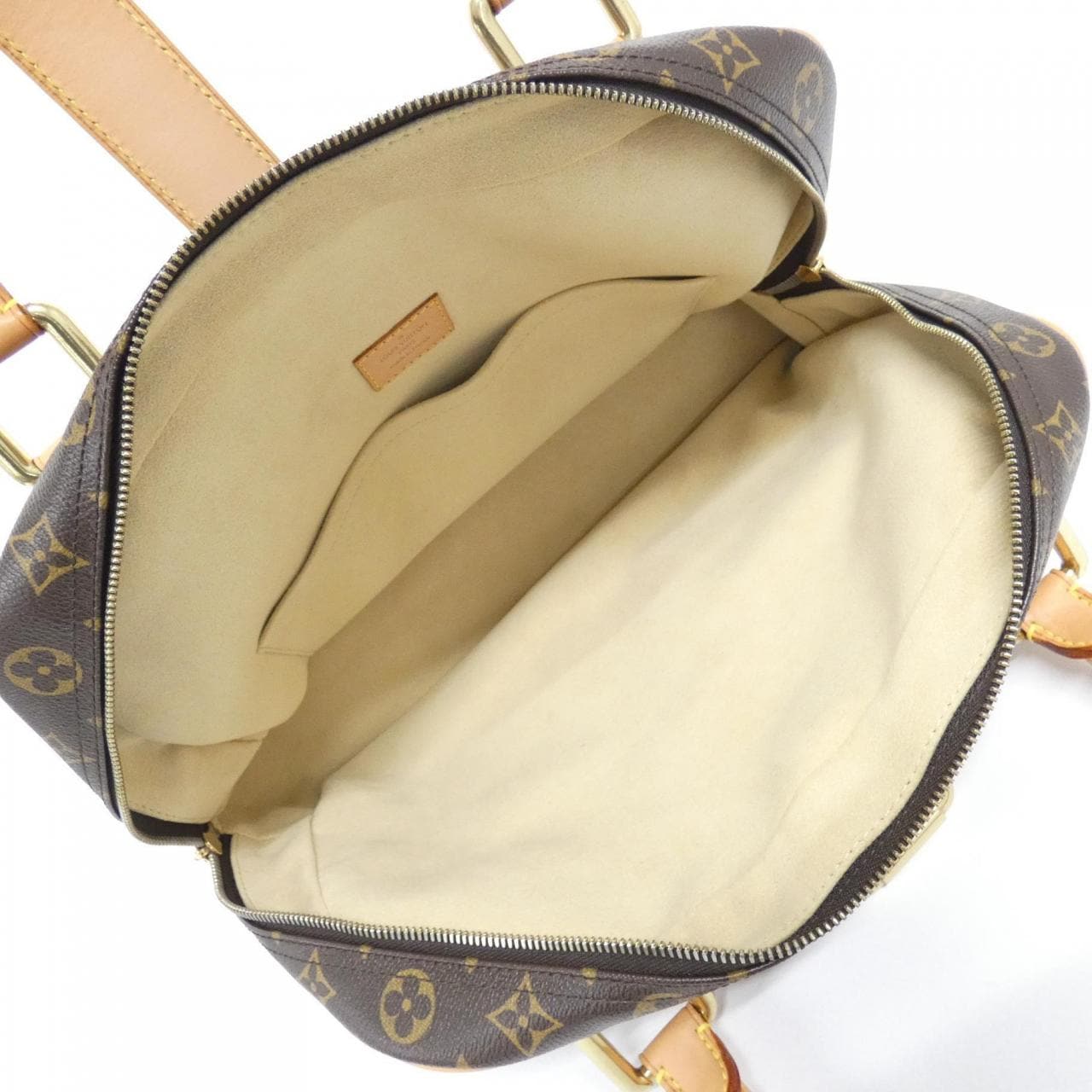 LOUIS VUITTON M40025 Handbag Monogram 黑色 Monogram 中古品A - 縮圖 9
