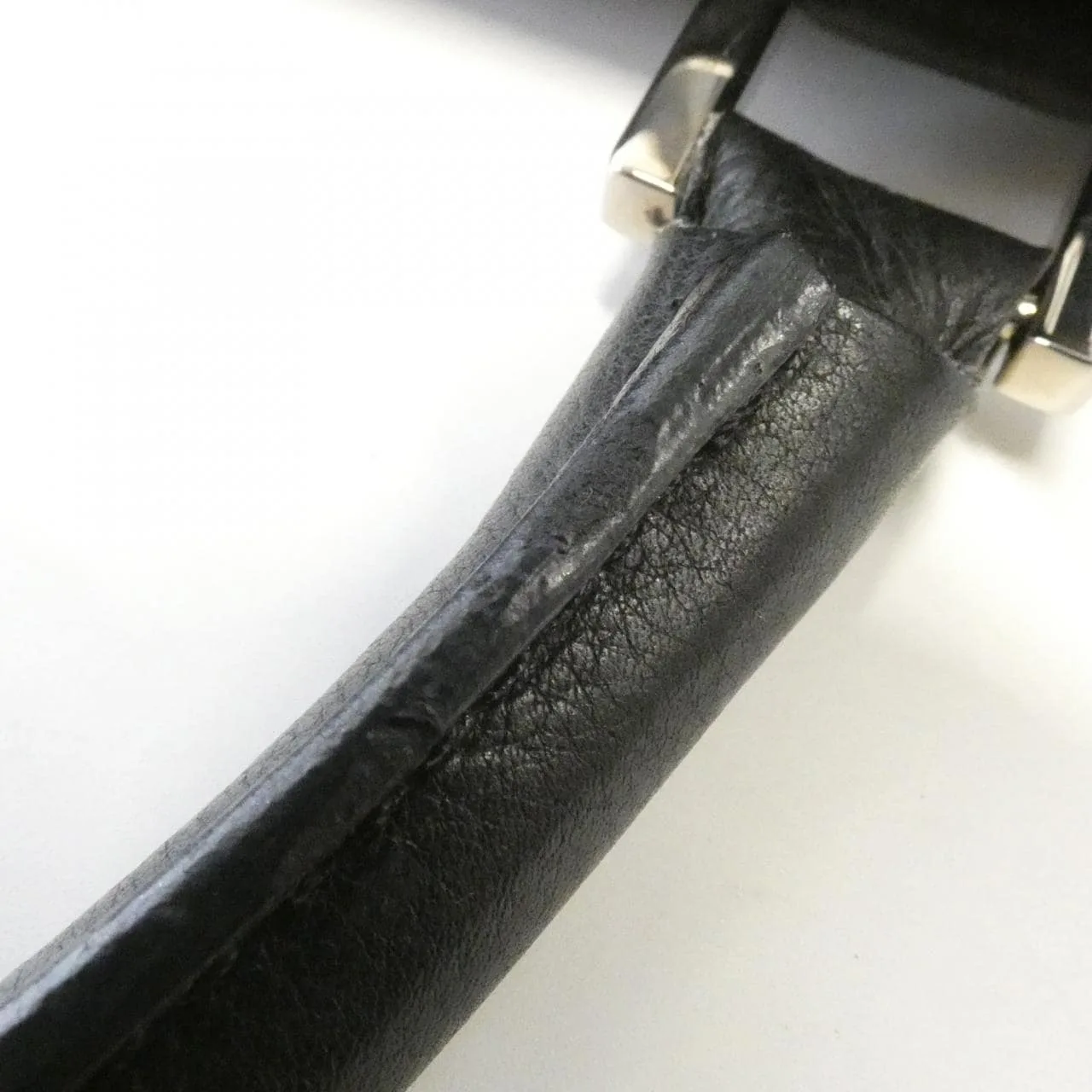 LOEWE Amazona 311 62 028 Handbag Leather Black Leather Rank B - Thumbnail 6