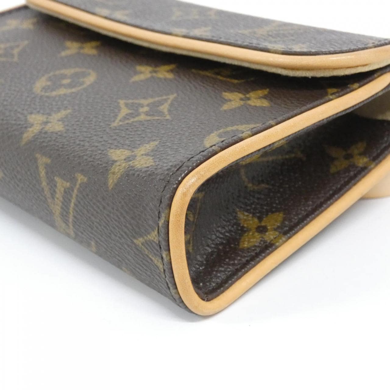 LOUIS VUITTON Pochette M51855+M67303 Belt Monogram 黑色 Monogram 中古品A - 縮圖 3