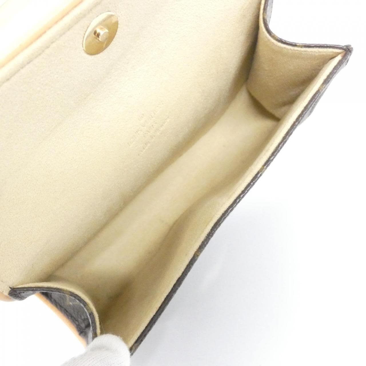 LOUIS VUITTON Pochette M51855+M67303 Belt Monogram 黑色 Monogram 中古品A - 縮圖 6