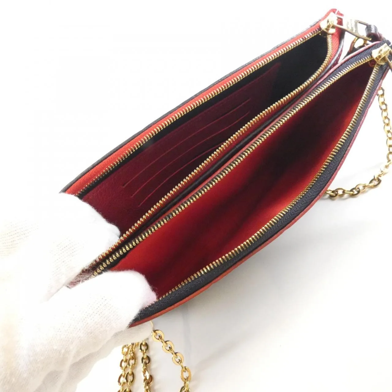 LOUIS VUITTON Pochette M63916 Shoulder Monogram Rouge Monogram - Thumbnail 6