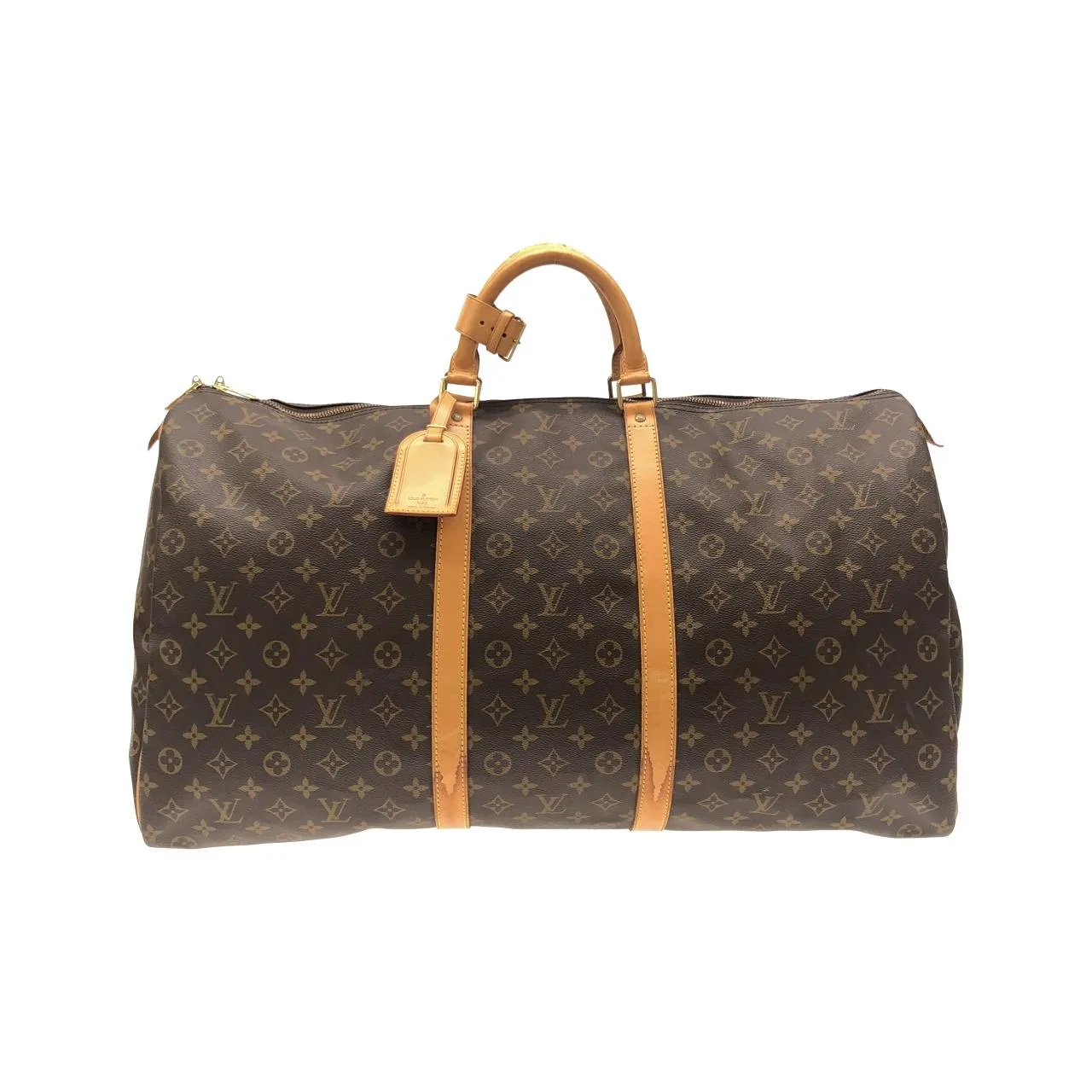 LOUIS VUITTON Keepall M41422 Boston Monogram Black