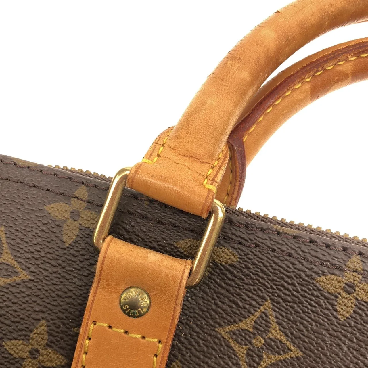 LOUIS VUITTON Keepall M41422 Boston Monogram Black Monogram - Thumbnail 10