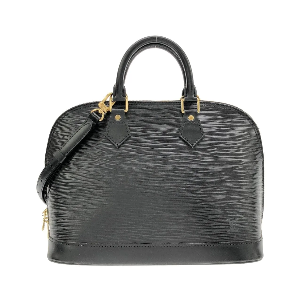 LOUIS VUITTON Alma M52142+J00272 Handbag Epi Black Epi - Thumbnail 2