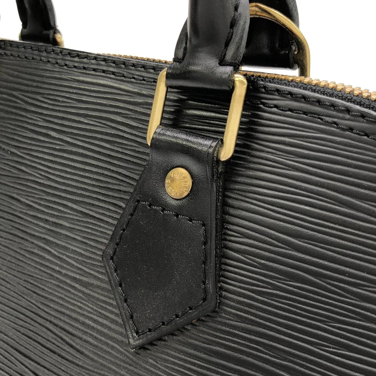 LOUIS VUITTON Alma M52142+J00272 Handbag Epi Black Epi - Thumbnail 6