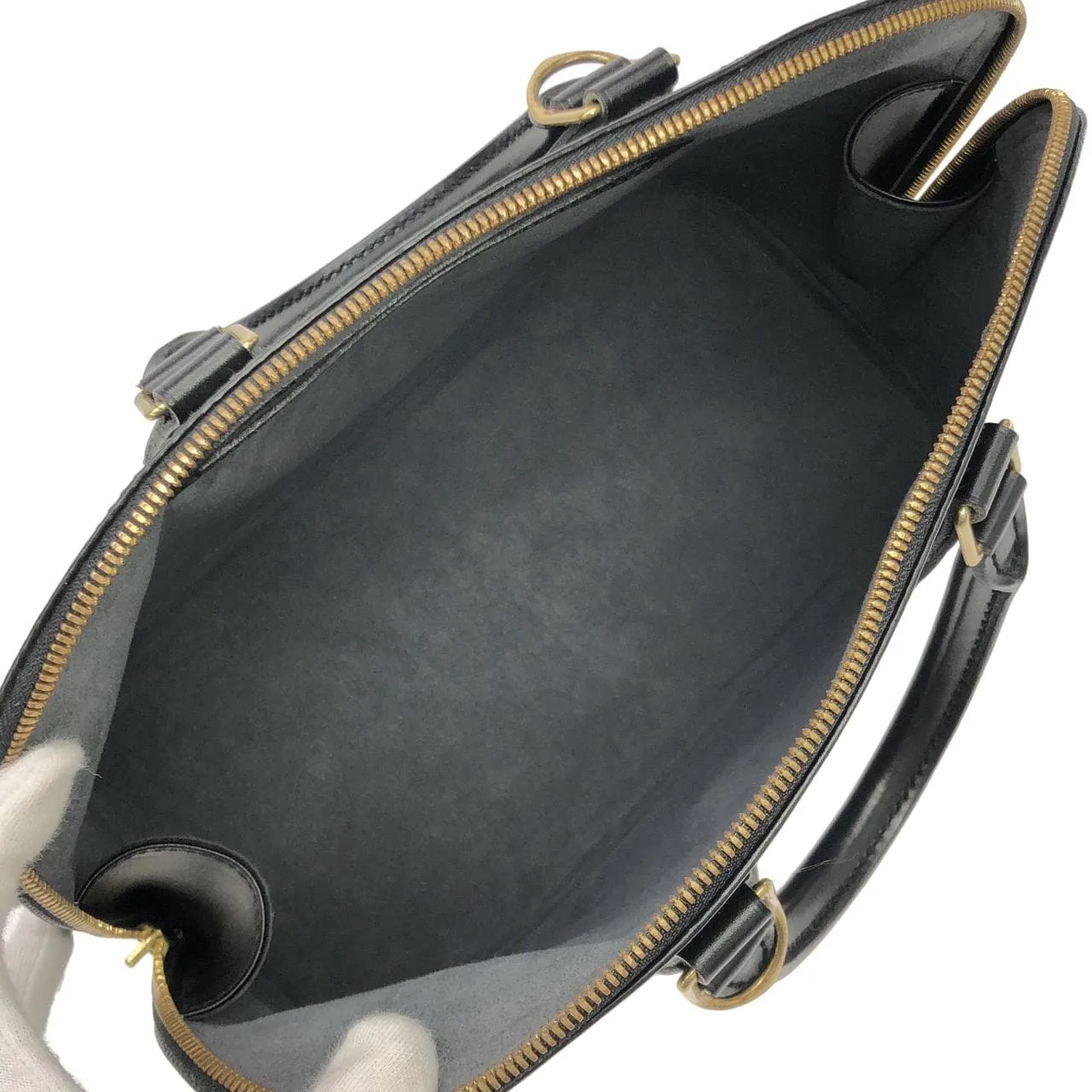 LOUIS VUITTON Alma M52142+J00272 Handbag Epi Black Epi - Thumbnail 8