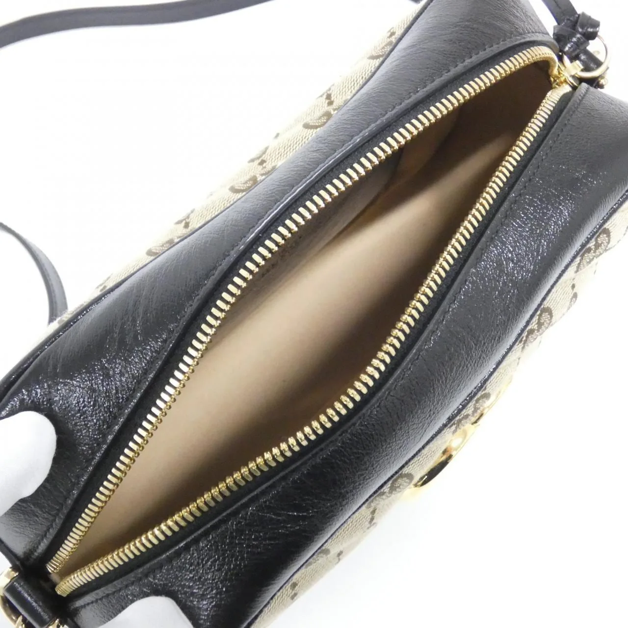 GUCCI Marmont 447632 HVKEG Shoulder Canvas Black Canvas Rank A - Thumbnail 7