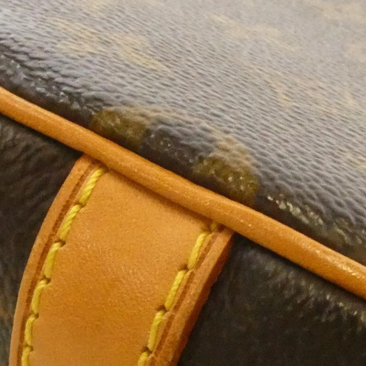 LOUIS VUITTON M51179 Shoulder Monogram 黑色 Monogram 中古品B - 縮圖 4