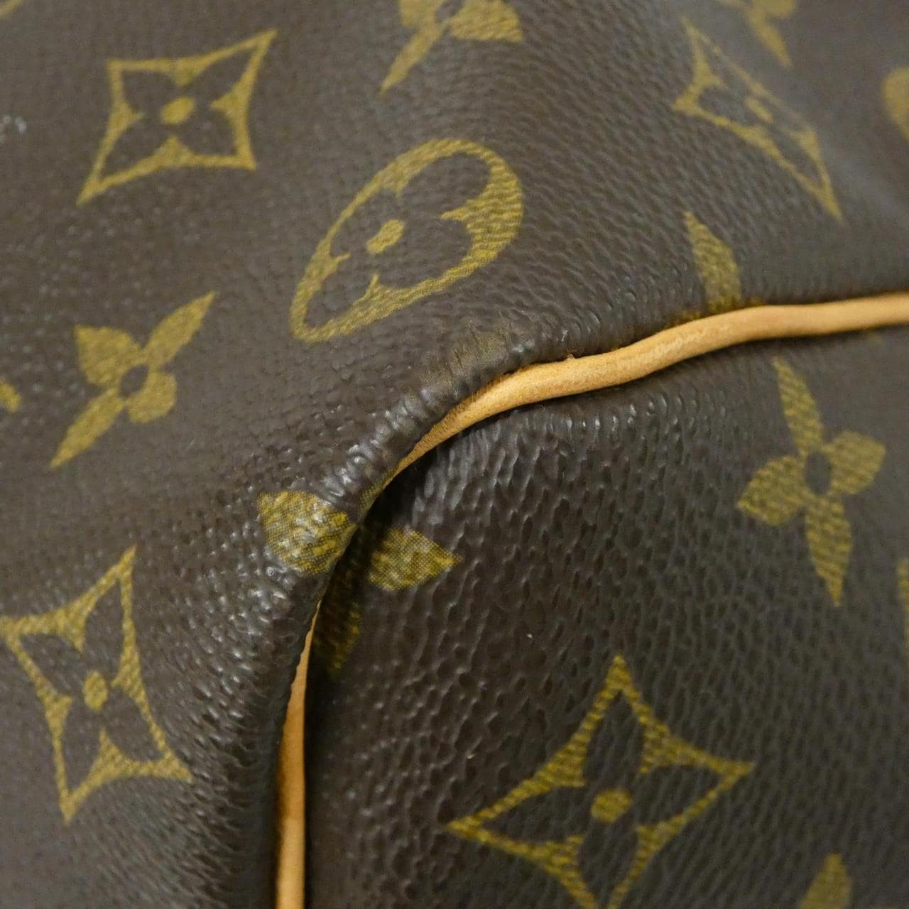 LOUIS VUITTON Keepall M41426 Boston Bag Monogram 黑色 Monogram 中古品A - 縮圖 2