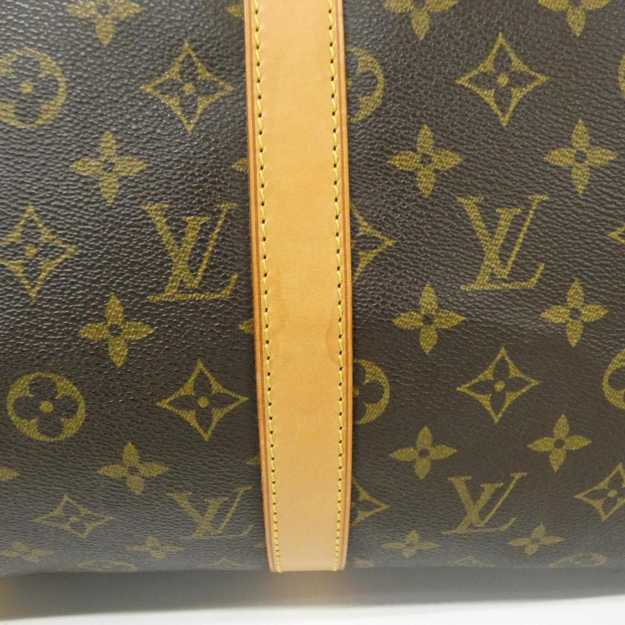 LOUIS VUITTON Keepall M41426 Boston Bag Monogram 黑色 Monogram 中古品A - 縮圖 5