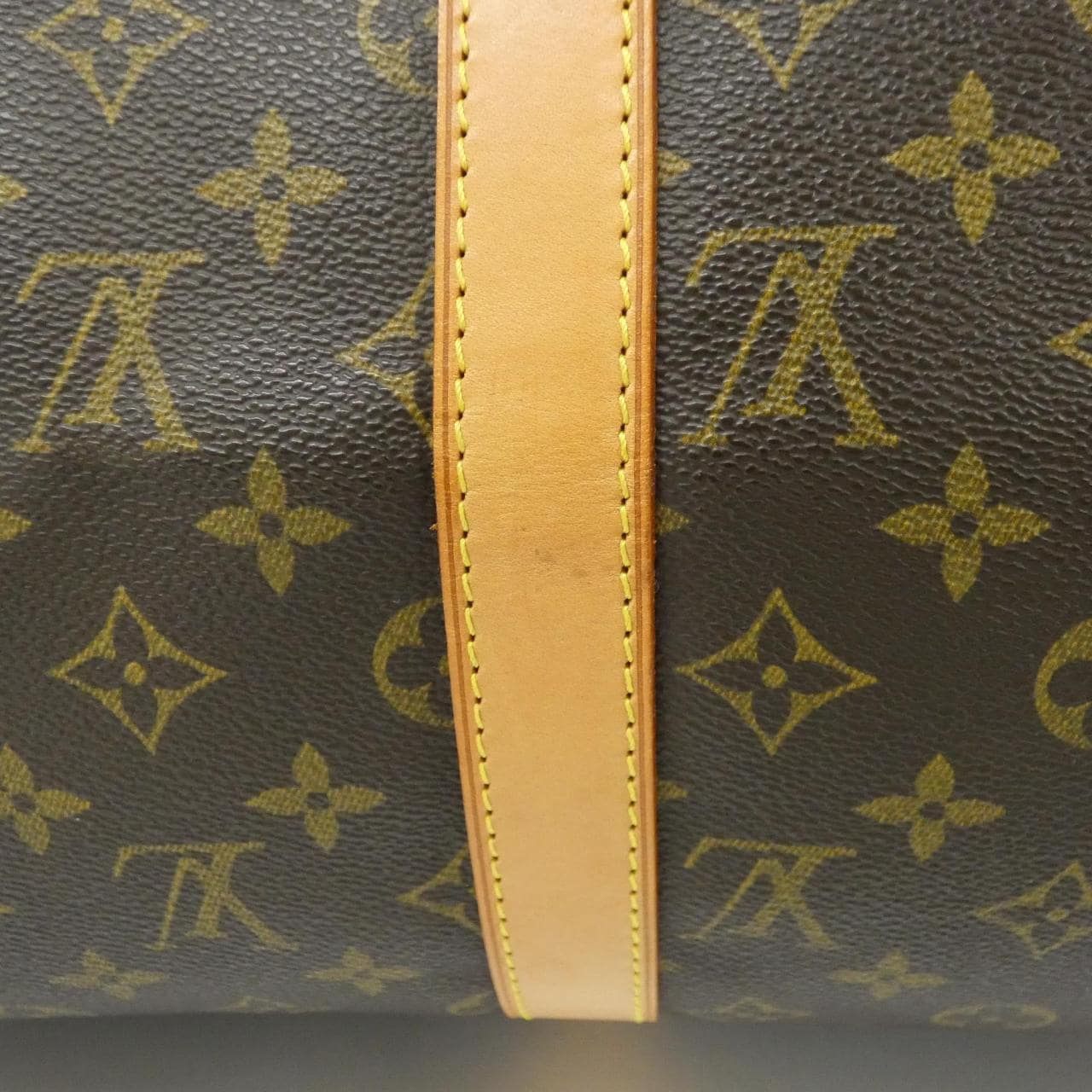 LOUIS VUITTON Keepall M41426 Boston Bag Monogram 黑色 Monogram 中古品A - 縮圖 7