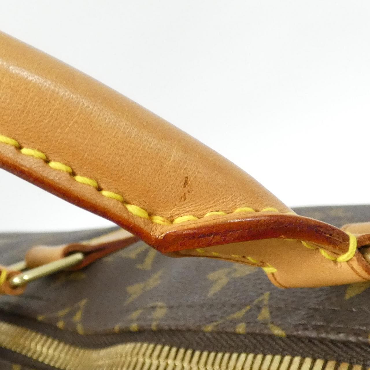 LOUIS VUITTON Keepall M41426 Boston Bag Monogram 黑色 Monogram 中古品A - 縮圖 9