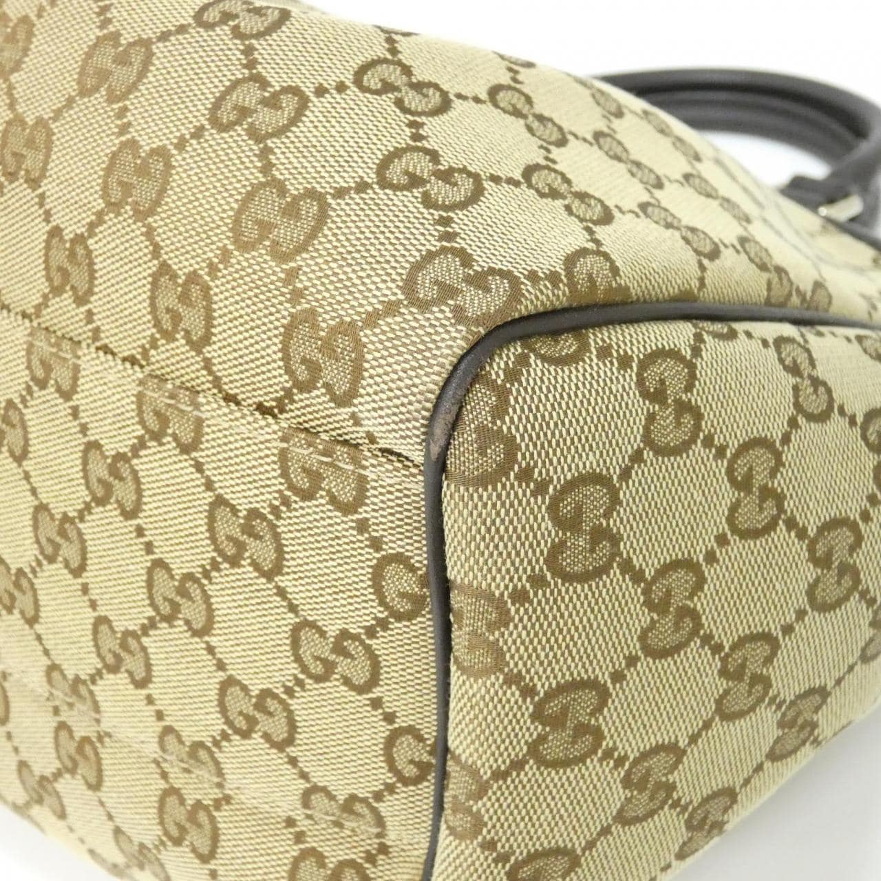 GUCCI 211944 FAFXG Handbag Canvas Black Canvas - Thumbnail 3