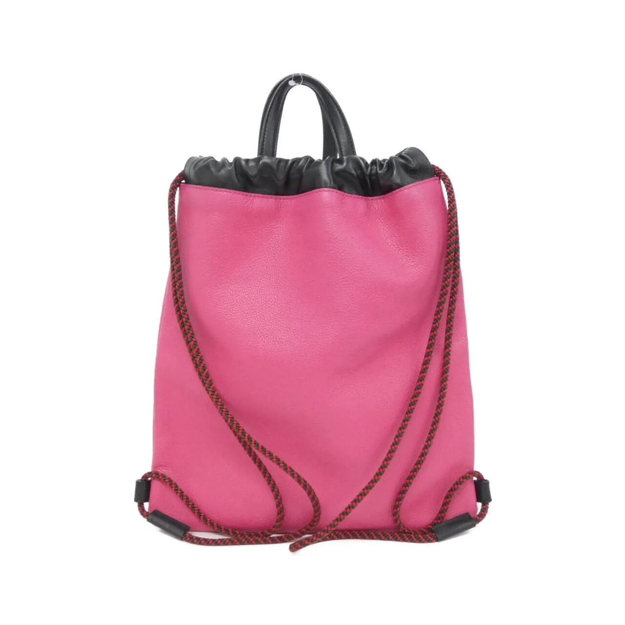 GUCCI 523586 0GCBT Backpack Leather 黑色 皮革 中古品A - 縮圖 2