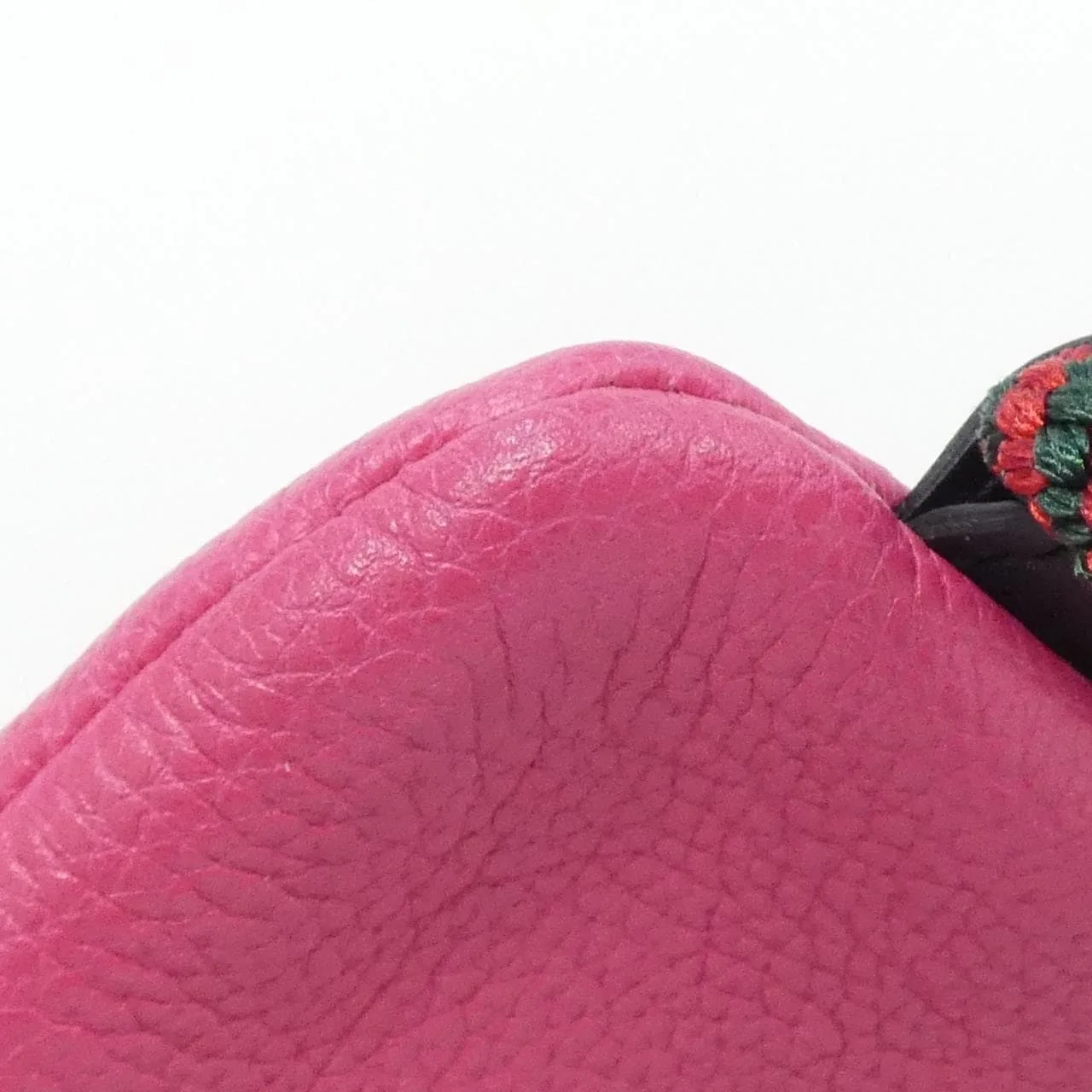 GUCCI 523586 0GCBT Backpack Leather 黑色 皮革 中古品A - 縮圖 3