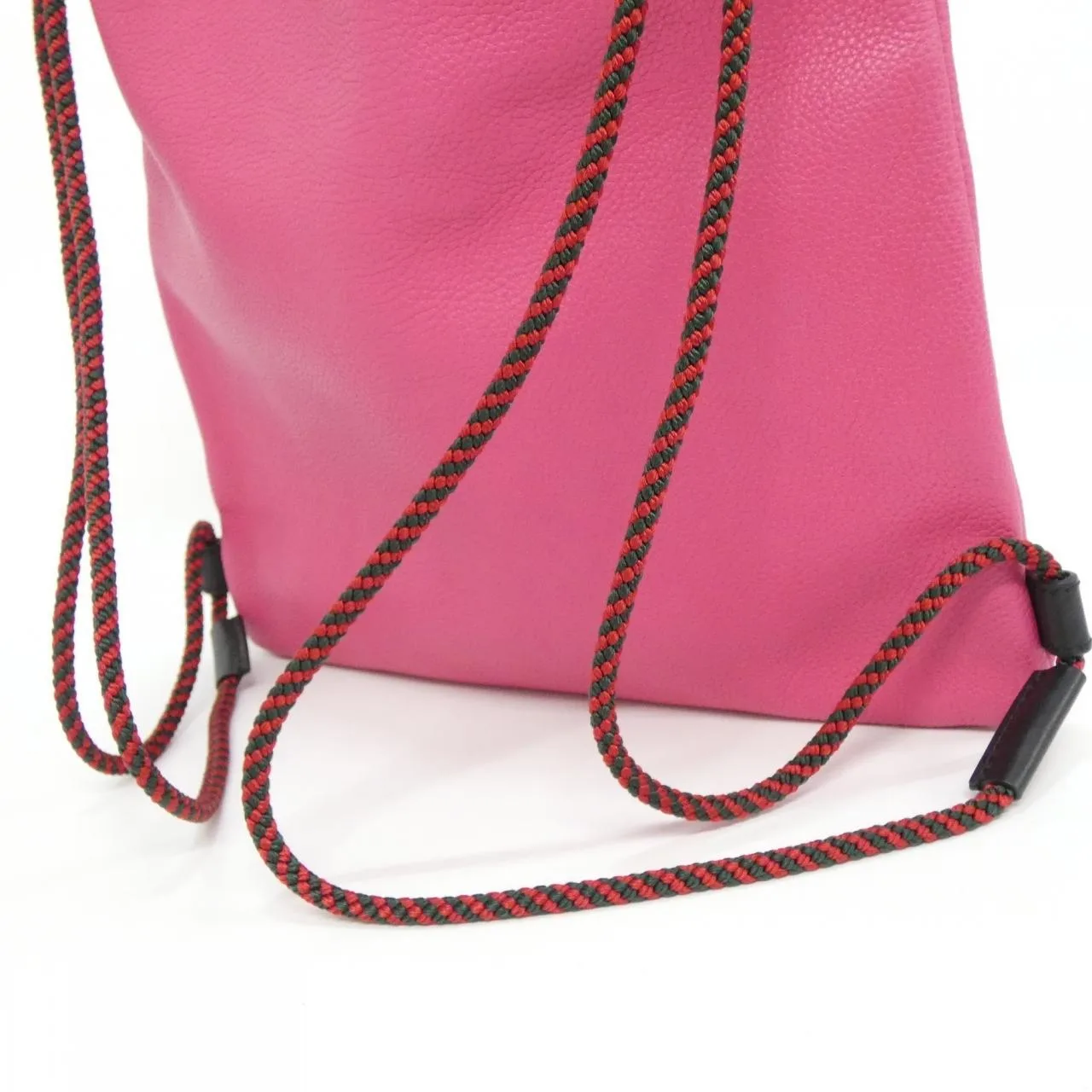 GUCCI 523586 0GCBT Backpack Leather 黑色 皮革 中古品A - 縮圖 7