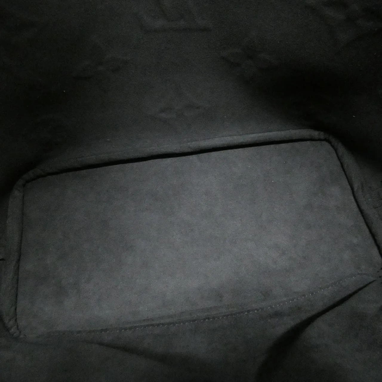 LOUIS VUITTON Neverfull M45856 Tote Monogram Black Monogram - Thumbnail 6