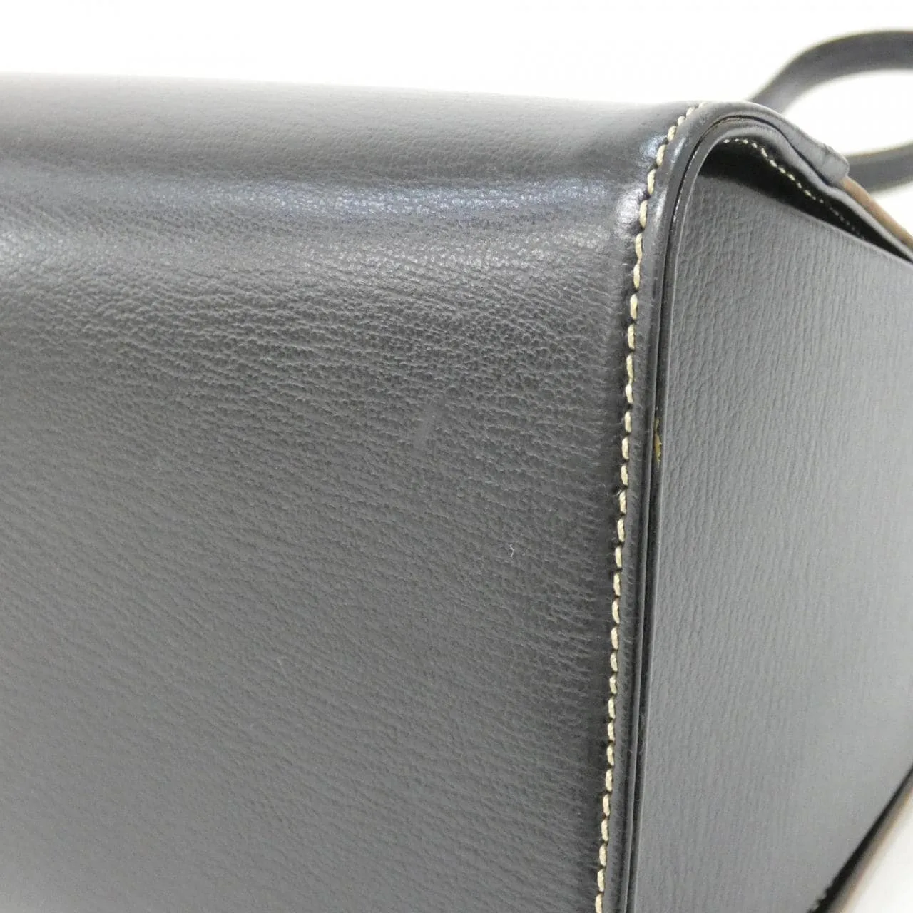 LOEWE Shoulder Leather 棕色 皮革 中古品A - 縮圖 3