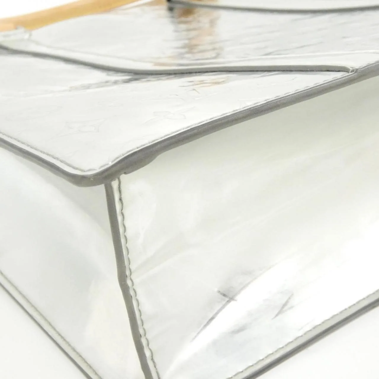 LOUIS VUITTON M45884 Handbag Monogram 銀色 Monogram 中古品A - 縮圖 3