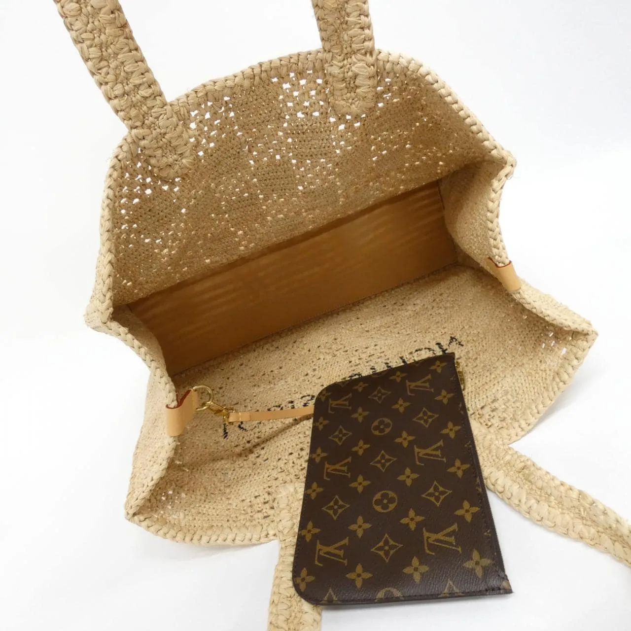 LOUIS VUITTON M25008 Tote Damier 米色 Damier 中古品A - 縮圖 6