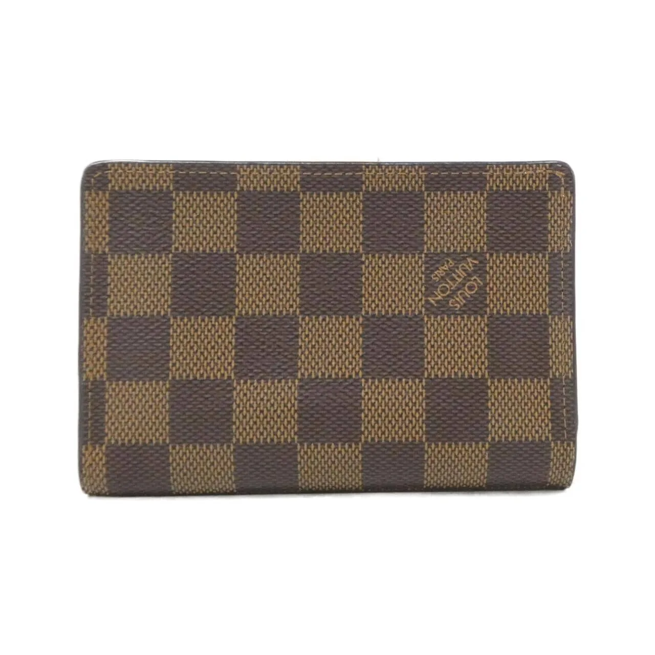 LOUIS VUITTON N60380 Wallet Damier Ebene Damier Rank A - Thumbnail 2