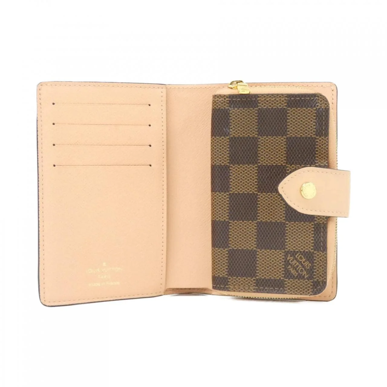 LOUIS VUITTON N60380 Wallet Damier Ebene Damier Rank A - Thumbnail 5