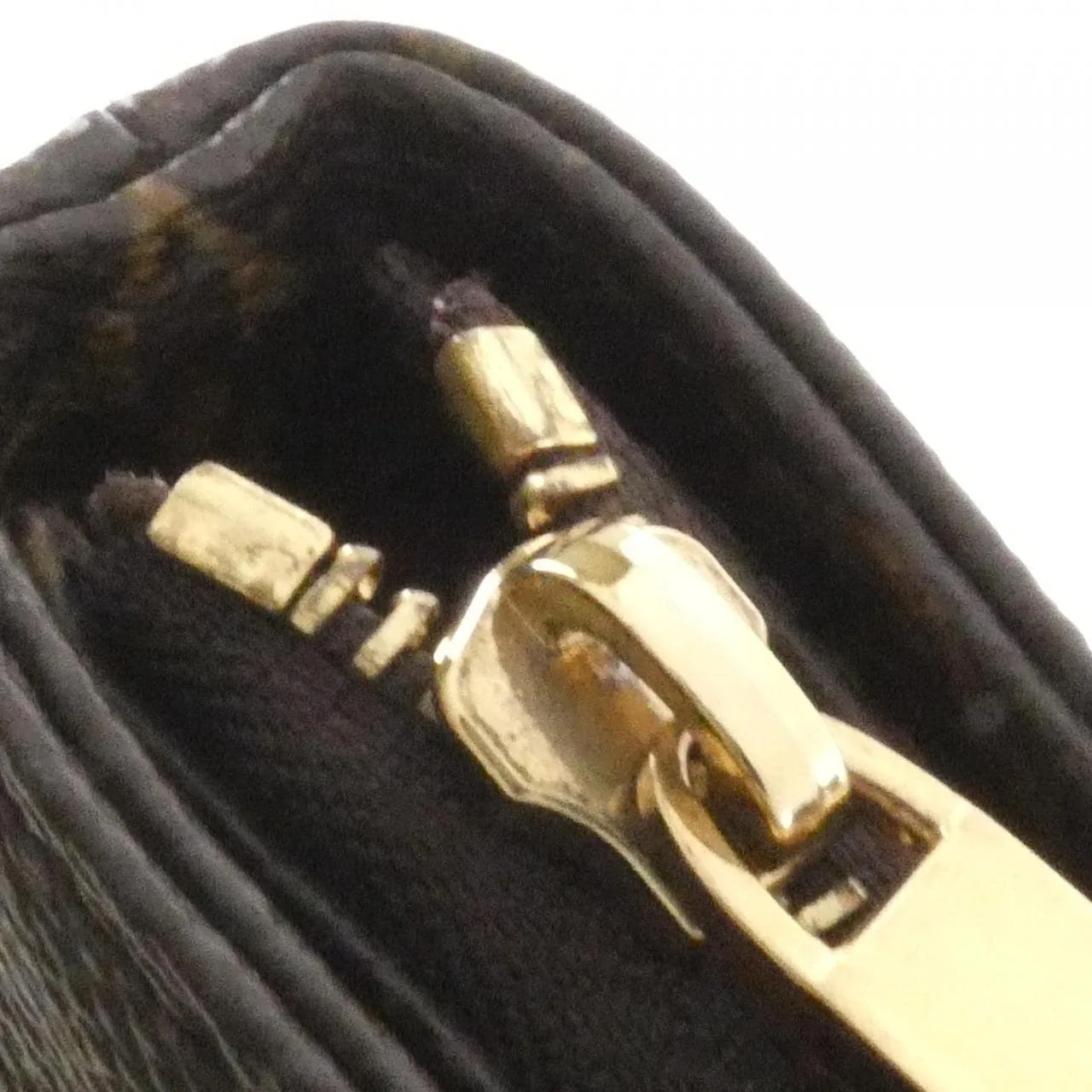 LOUIS VUITTON M51151 Handbag Monogram 黑色 Monogram 中古品B - 縮圖 6